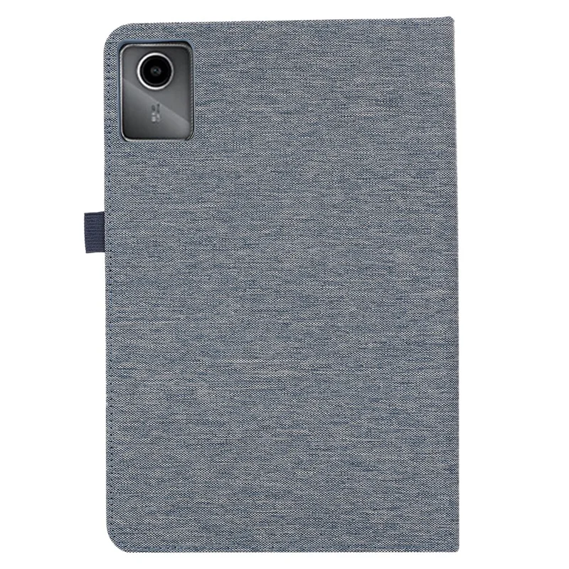 Чехол для Lenovo Tab M11 / Xiaoxin Pad 11 2024 из искусственной кожи с держателем для карт и подставкой - синий