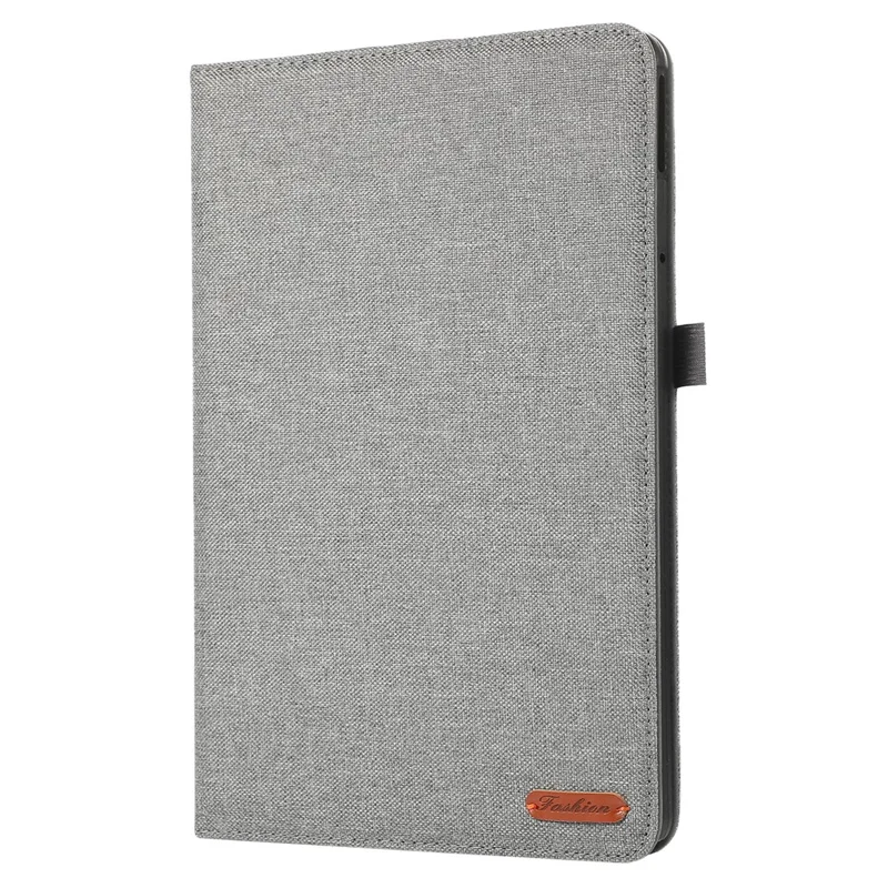 For Lenovo Tab M11 / Xiaoxin Pad 11 2024 Case PU Leather Card Holder Tablet Stand Cover - Grey
