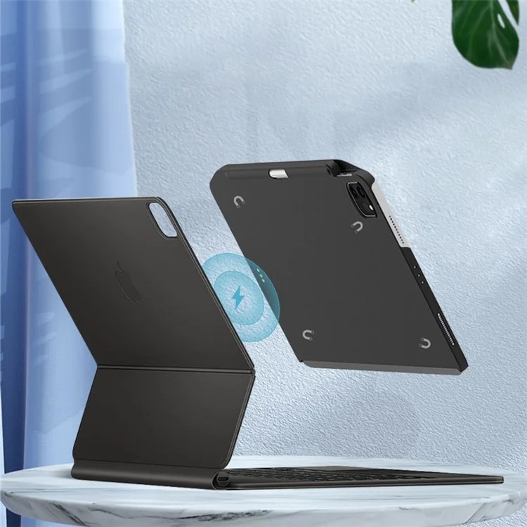SWITCHEASY CoverBuddy Para iPad Pro 11 (2022) / (2021) / (2020) / (2018) / iPad Air (2020) / (2022) Capa de Tablet PC Magnética Protetora - Preta