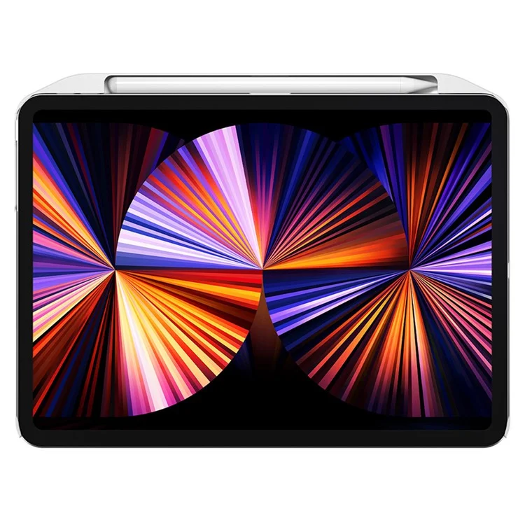 SWITCHEASY CoverBuddy für iPad Pro 12.9 (2022) / (2021) Schutzhülle stoßfest Hartplastikabdeckung - Weiß