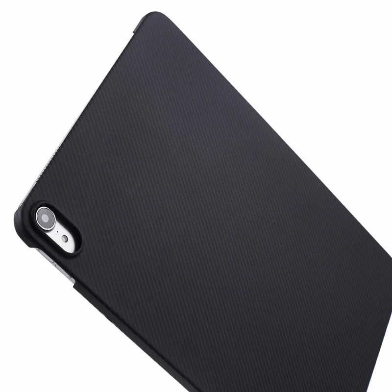 Per iPad 10.9 (2022) Custodia Nera Case 600D Fine Texture Fibra di Aramide Copertura Protettiva Tablet