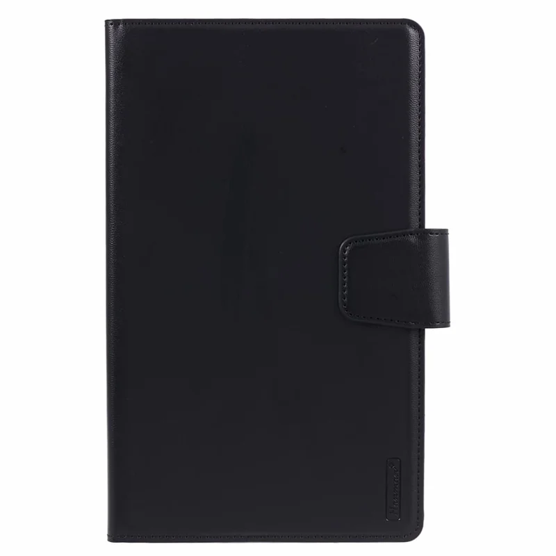 HANMAN Mill-serie för Samsung Galaxy Tab A9 lådrama Magnetisk läderföljetablätskärm - Svart