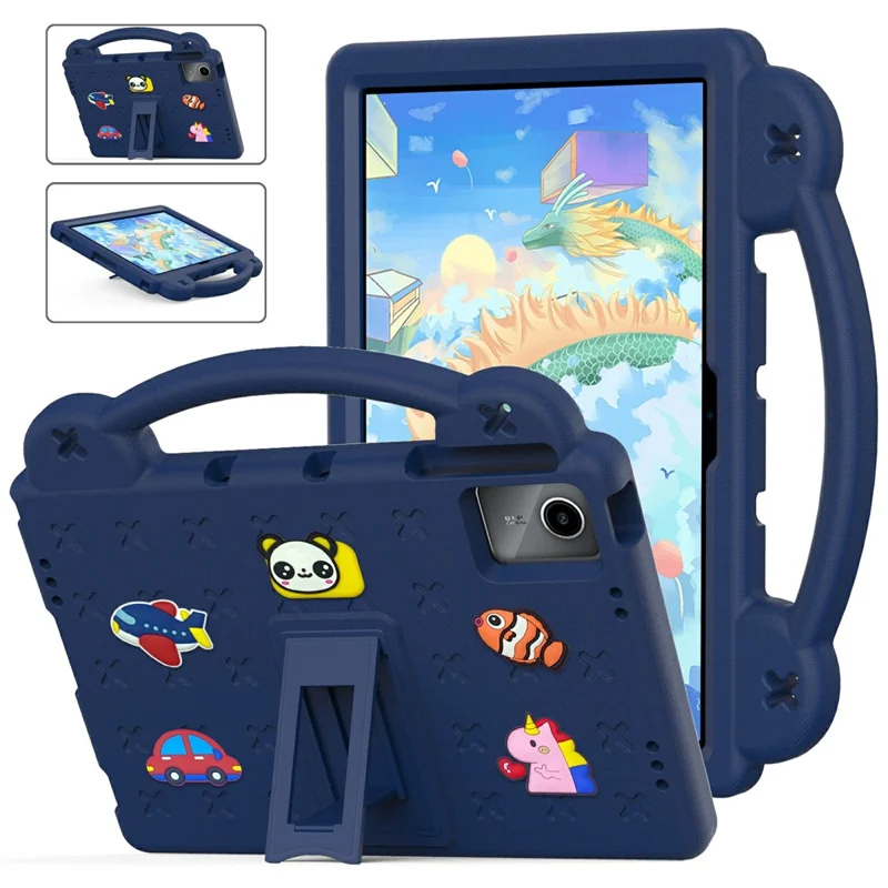 For Huawei MatePad SE 11 / Lenovo Tab M11 / Xiaoxin Pad 11 2024 / Xiaomi Redmi Pad SE Case EVA Tablet Cover - Navy Blue