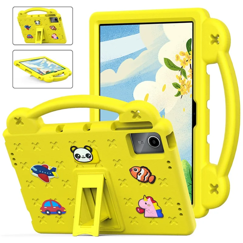 For Huawei MatePad SE 11 / Lenovo Tab M11 / Xiaoxin Pad 11 2024 / Xiaomi Redmi Pad SE Case EVA Tablet Cover - Yellow