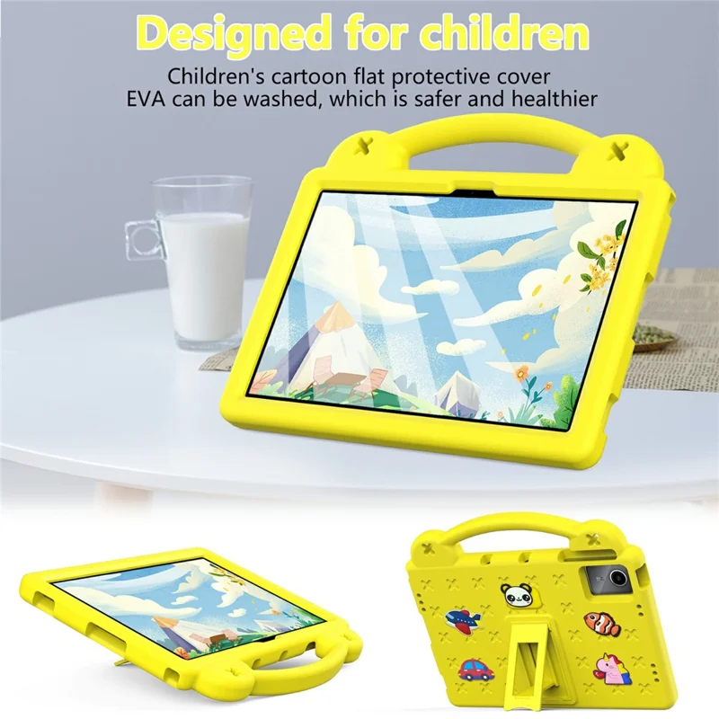 For Huawei MatePad SE 11 / Lenovo Tab M11 / Xiaoxin Pad 11 2024 / Xiaomi Redmi Pad SE Case EVA Tablet Cover - Yellow