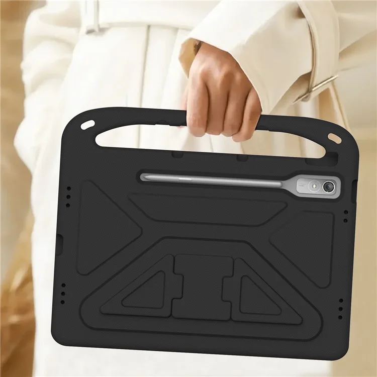 Para Lenovo Tab P12 Eva Case Many Cubierta de Tableta Amigable Para Niños - Negro