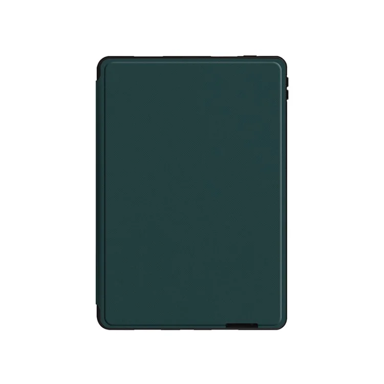 For Huawei MatePad Pro 11 (2024) Leather Case + Bluetooth-compatible Keyboard with Backlight Trackpad - Green