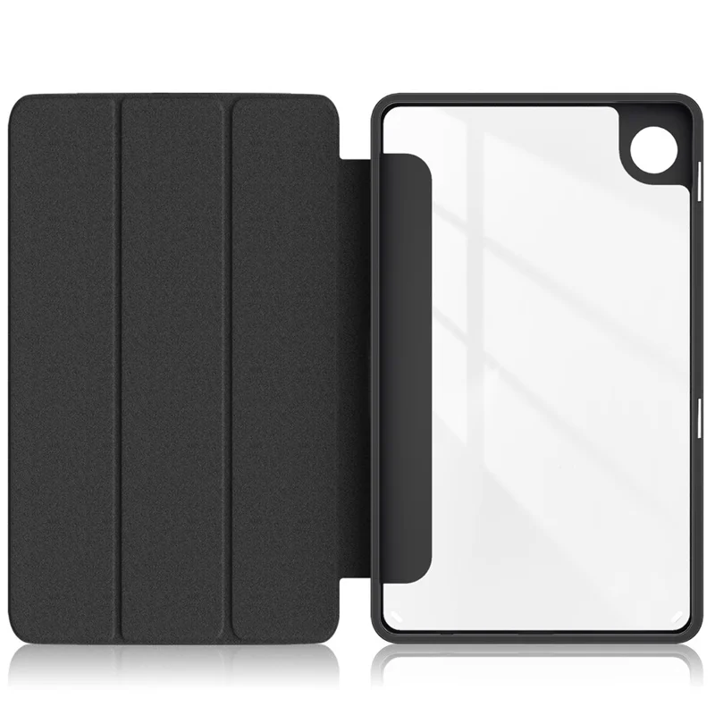 For Samsung Galaxy Tab A9 x115 Leather Tablet Case Pattern Printing Tri-fold Stand - Graffiti