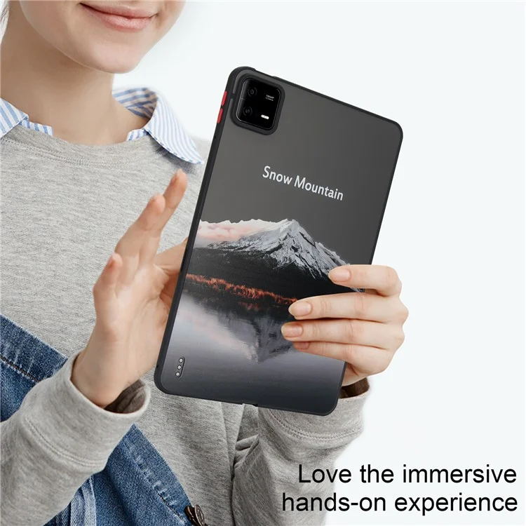 Para Xiaomi Pad 6 / Pad 6 Pro Funda Protectora de Tableta a Prueba de Golpes Serie Paisaje - Montaña Nevada