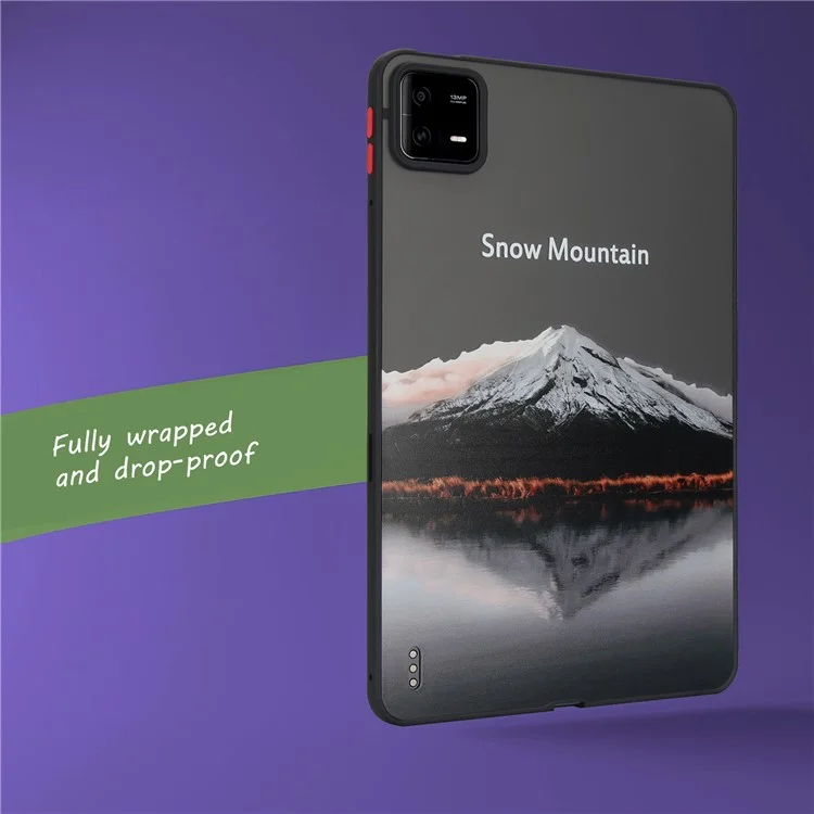 Para Xiaomi Pad 6 / Pad 6 Pro Funda Protectora de Tableta a Prueba de Golpes Serie Paisaje - Montaña Nevada
