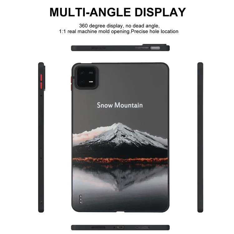 Para Xiaomi Pad 6 / Pad 6 Pro Funda Protectora de Tableta a Prueba de Golpes Serie Paisaje - Montaña Nevada