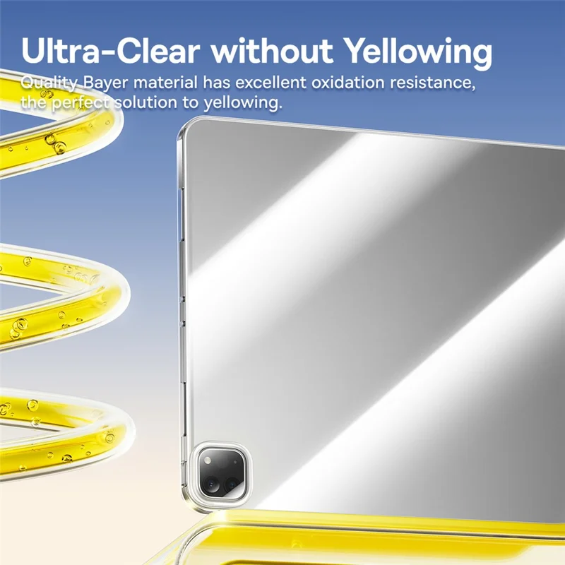 BASEUS Simple Series For iPad Pro 11 (2021) / (2022) / Air (2020) / Air (2022) Slim PC Protective Case - Transparent