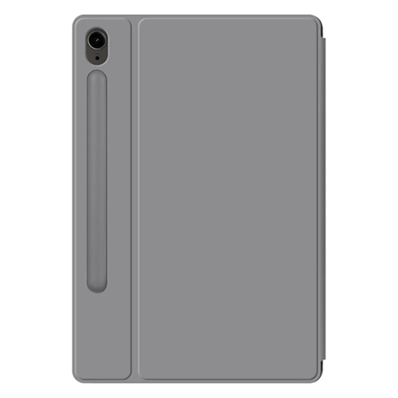 For Samsung Galaxy Tab S10 FE / S9 FE / S9 Case Magnetic V-Fold Stand Tablet Cover with Auto Sleep  /  Wake - Grey