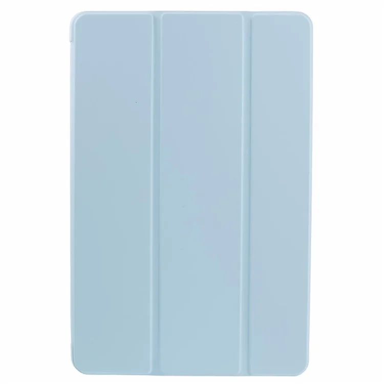 For Honor Pad 9 Case Anti-Scratch PU+Silicone Tri-fold Stand Tablet Cover - Baby Blue