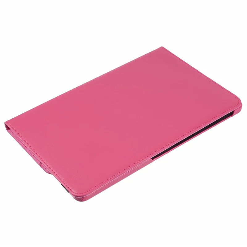 For Honor Pad 9 Case Scratch-resistant PU Leather Tablet Cover with Rotating Stand - Rose
