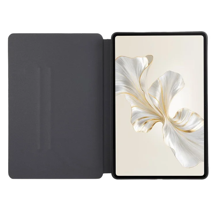For Honor Pad 9 Case Anti-scratch PU Leather Auto Sleep / Wake Tablet Cover - Black