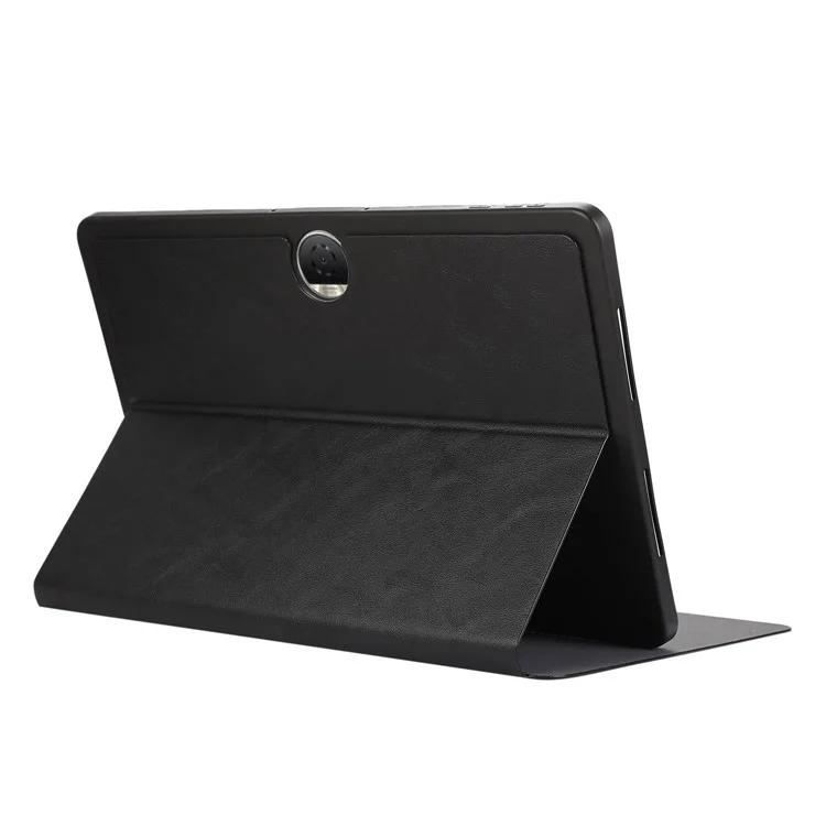 For Honor Pad 9 Case Anti-scratch PU Leather Auto Sleep / Wake Tablet Cover - Black