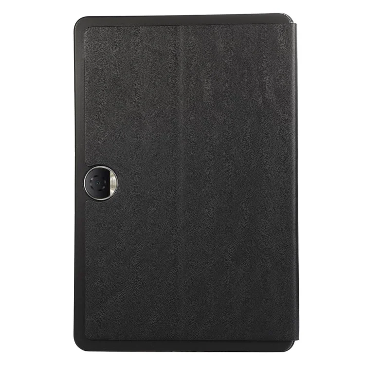 For Honor Pad 9 Case Anti-scratch PU Leather Auto Sleep / Wake Tablet Cover - Black