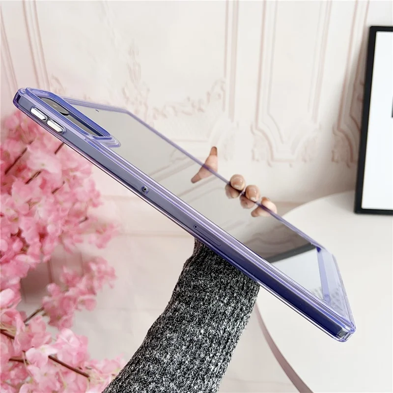 For Xiaomi Redmi Pad SE Case Transparent Protective Back Cover - Pink