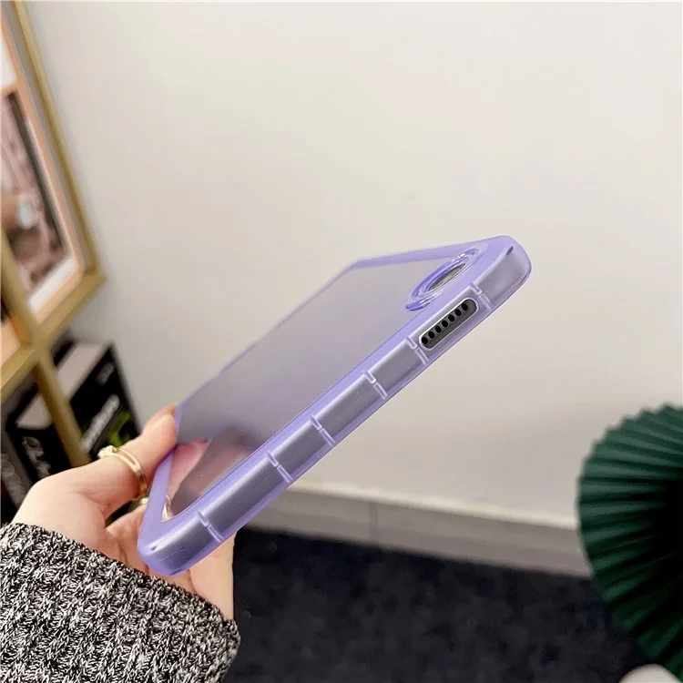 Для чехла Samsung Galaxy Tab A9+ прозрачный TPU чехол для планшета - желтый