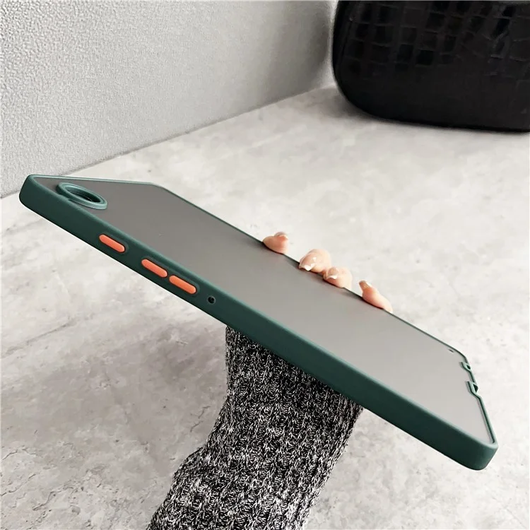 Чехол-накладка для Samsung Galaxy Tab A9+ из ТПУ + пластика, противоударный, защитный чехол для планшета - синий