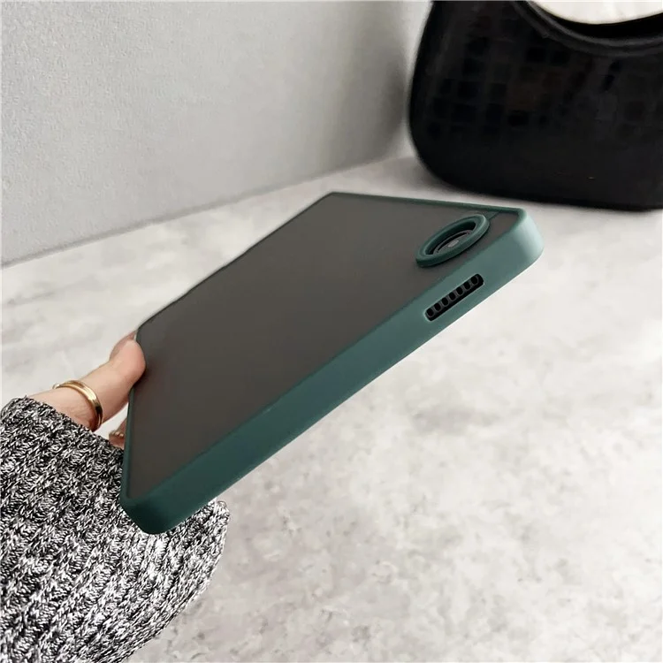 Чехол-накладка для Samsung Galaxy Tab A9+ из ТПУ + пластика, противоударный, защитный чехол для планшета - синий