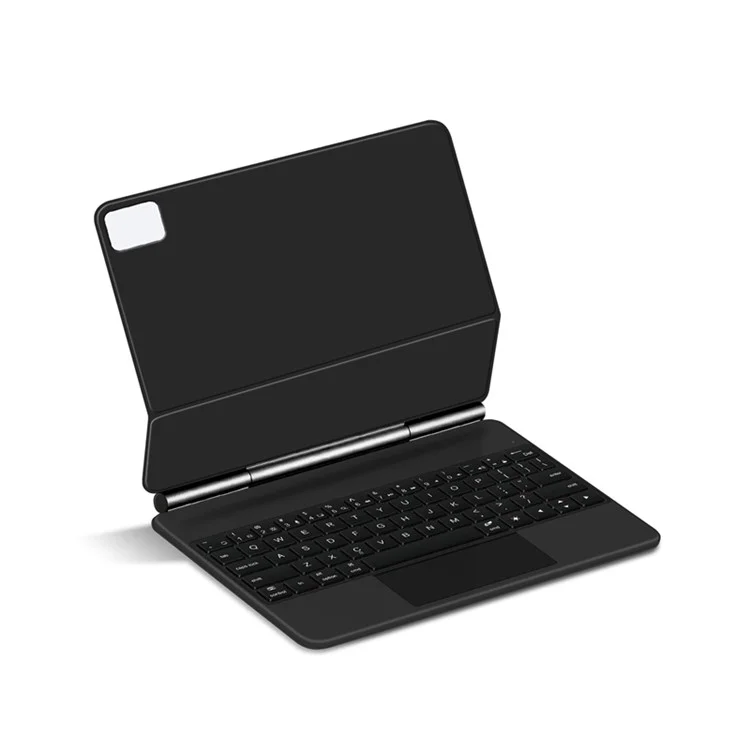 For Xiaomi Pad 5 Magnetic Floating Bluetooth-compatible Keyboard + Leather Tablet Case