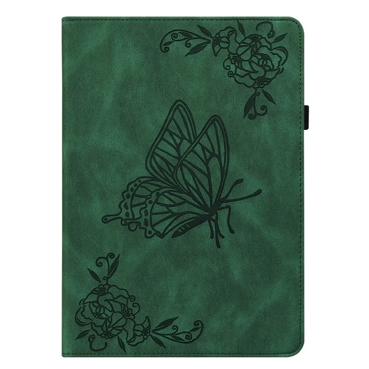 For Amazon Fire HD 10 (2023) Leather Case Card Holder Stand Tablet Cover - Green