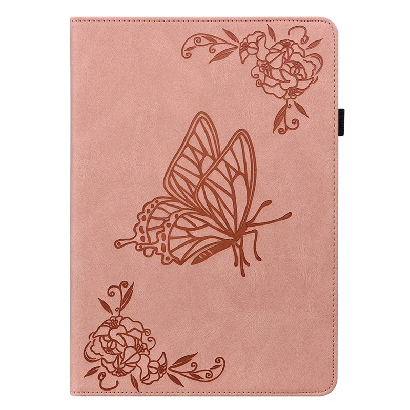 For Amazon Fire HD 10 (2023) Leather Case Card Holder Stand Tablet Cover - Pink