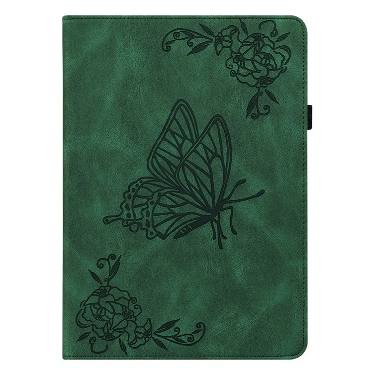 For Lenovo Tab M11 / Xiaoxin Pad 11 2024 Case Tablet Leather Cover with Card Slots - Green