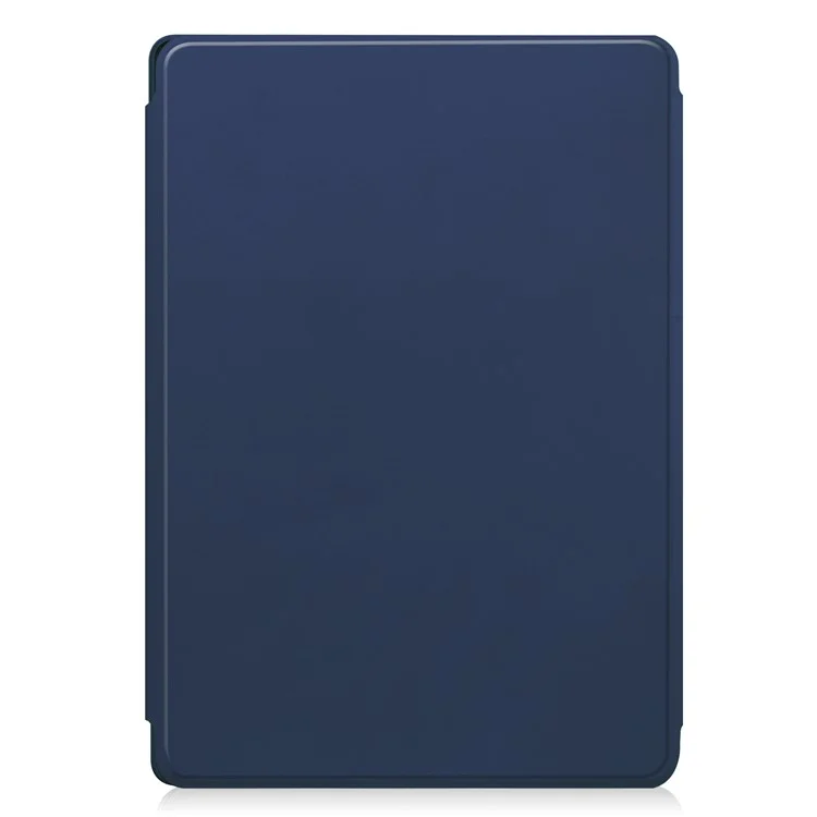 Für Lenovo Tab M11 / Xiaoxin Pad 11 2024 Hülle PU+Acryl Tablet Ständer Cover mit Bluetooth-Tastatur - Dunkelblau