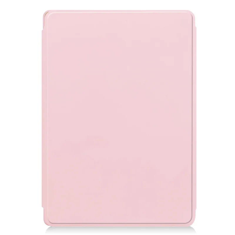 For Lenovo Idea Tab / Tab M11 / Xiaoxin Pad 11 2024 Case PU+Acrylic Tablet Stand Cover with Bluetooth-compatible Keyboard - Pink