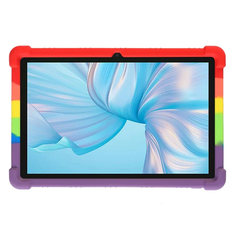 For Blackview Tab 80 10.1 (2023) Tablet Case PC Kickstand Soft Silicone Protective Cover - Multi-color