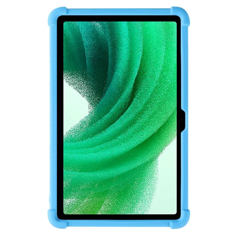 For Blackview Oscal Pad 15 Tablet Silicone Case Adjustable Kickstand Protective Cover - Sky Blue