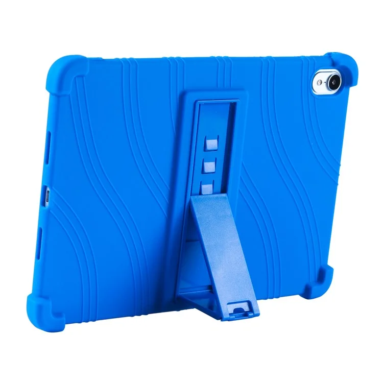 Per Huawei MatePad Air 11.5 pollici (2023) Custodia Tablet Silicone Protezione con Supporto Regolabile - Blu Scuro