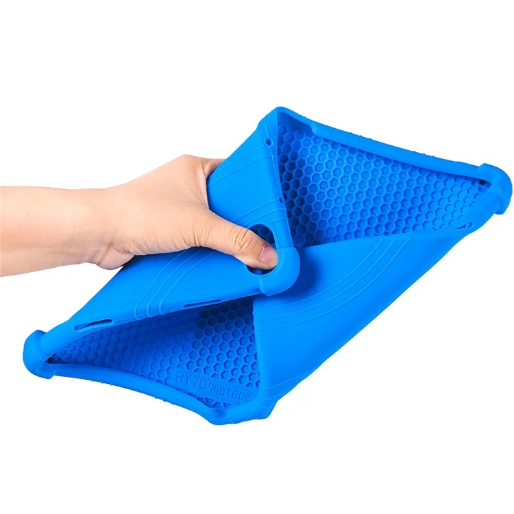 Per Huawei MatePad Air 11.5 pollici (2023) Custodia Tablet Silicone Protezione con Supporto Regolabile - Blu Scuro