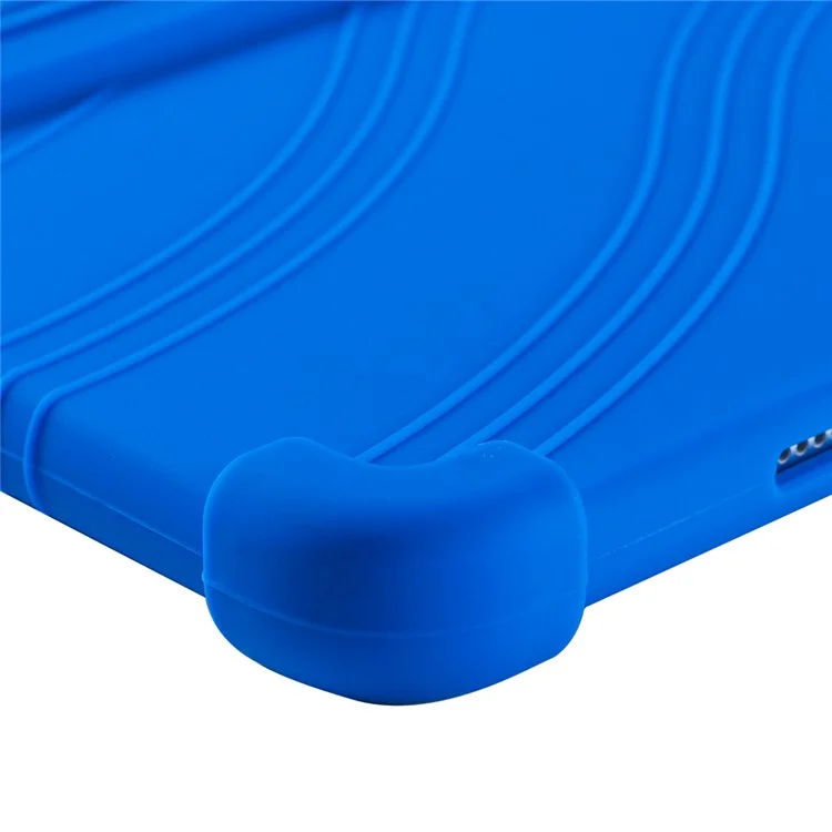 Per Huawei MatePad Air 11.5 pollici (2023) Custodia Tablet Silicone Protezione con Supporto Regolabile - Blu Scuro
