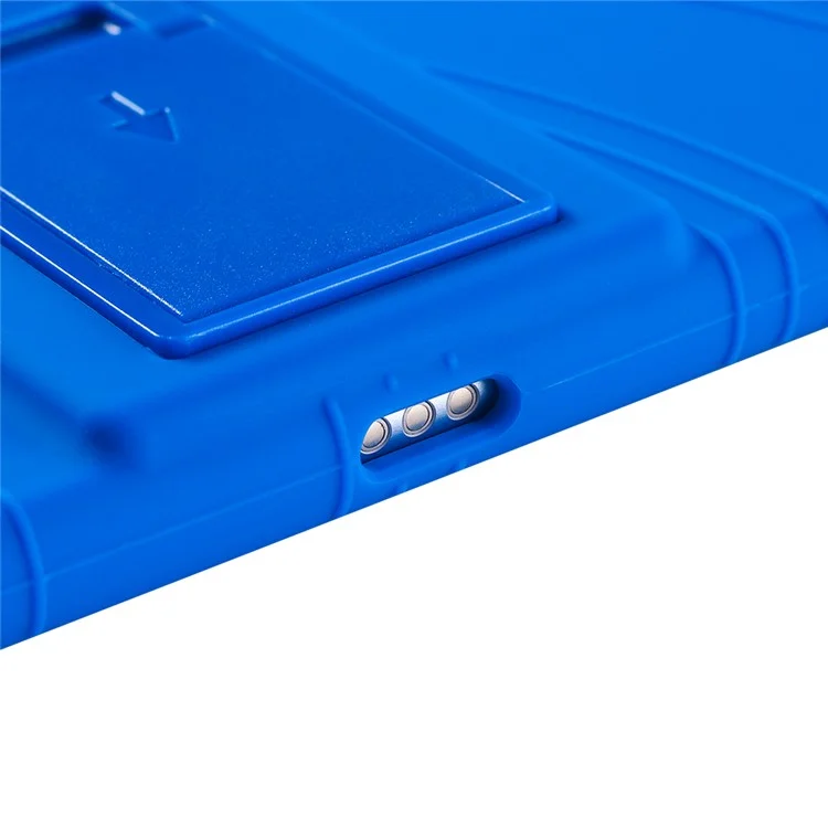 Per Huawei MatePad Air 11.5 pollici (2023) Custodia Tablet Silicone Protezione con Supporto Regolabile - Blu Scuro