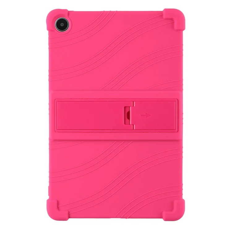 For Walmart Onn 10.4 inch Tablet Pro Silicone Case Kickstand Protective Cover - Rose