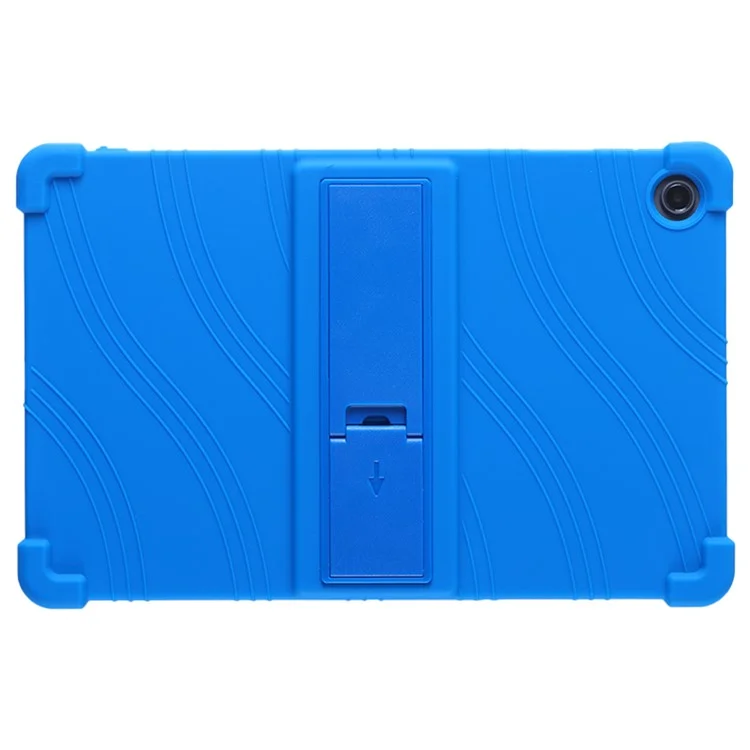 Per Alldocube iPlay 50 / iPlay 50 Pro Silicone Case Shockproof Cover con Supporto - Blu Scuro