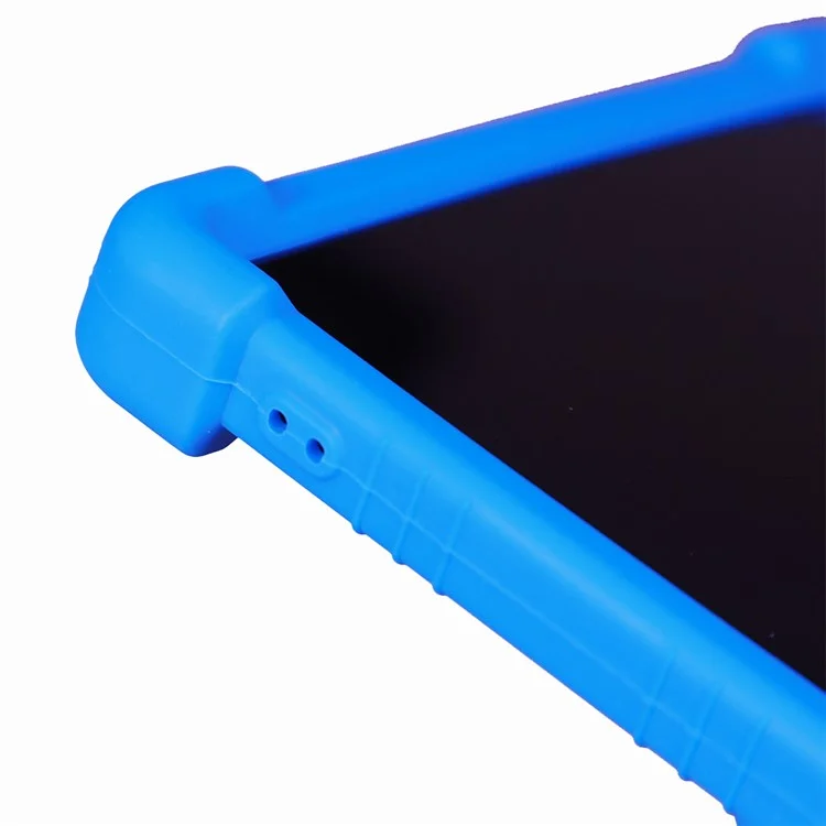 Per Alldocube iPlay 50 / iPlay 50 Pro Silicone Case Shockproof Cover con Supporto - Blu Scuro