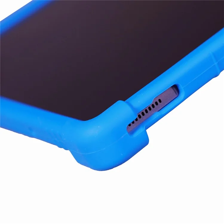Per Alldocube iPlay 50 / iPlay 50 Pro Silicone Case Shockproof Cover con Supporto - Blu Scuro