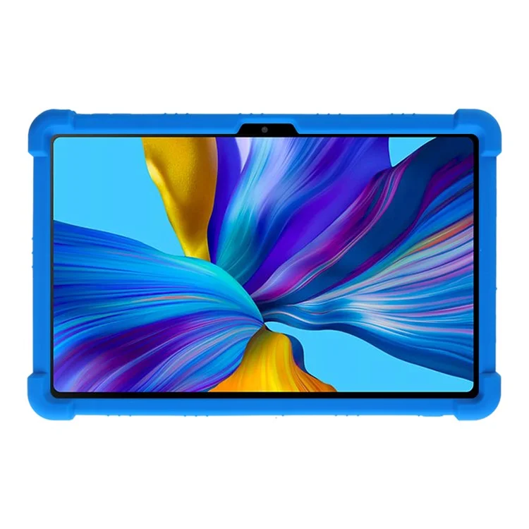 Pour Doogee T20 / Couverture de Comprimés en Silicone Absorbant Les Chocs de Coque en Silicone - Bleu Foncé