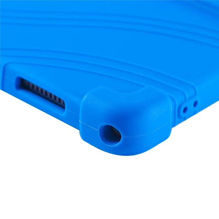 For Teclast M50 / M50 HD 10.1 / M50 Pro 10.1 (2023) Case PC Kickstand Silicone Tablet Cover - Dark Blue
