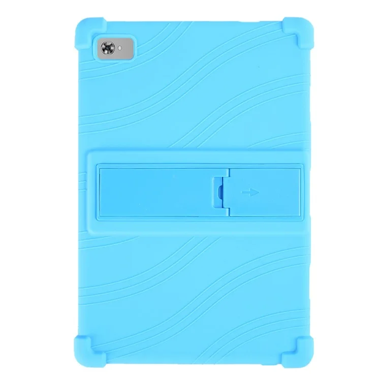 For Teclast M40 Plus (Single Camera) / P40HD (Single Camera) / M40S (Single Camera) Silicone Case Rugged Protective Cover  - Sky Blue