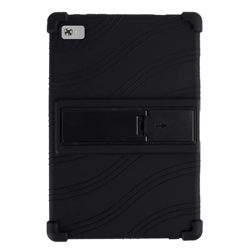 For Teclast M40 Plus (Single Camera) / P40HD (Single Camera) / M40S (Single Camera) Silicone Case Rugged Protective Cover  - Black