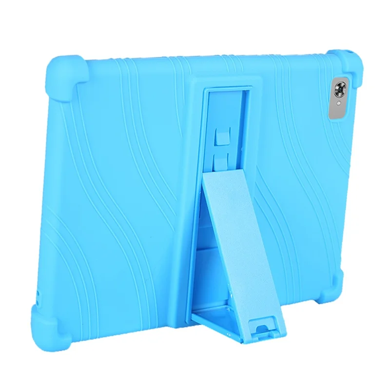 For Teclast M40 Plus (Single Camera) / P40HD (Single Camera) / M40S (Single Camera) Silicone Case Rugged Protective Cover  - Black