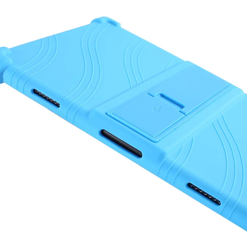 For Teclast M40 Plus (Single Camera) / P40HD (Single Camera) / M40S (Single Camera) Silicone Case Rugged Protective Cover  - Black