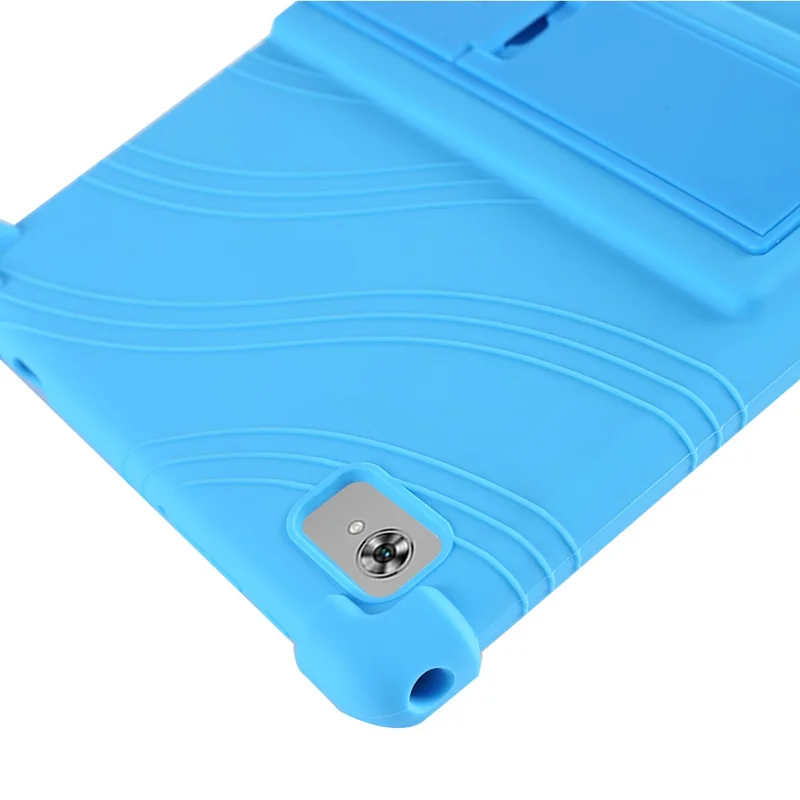 For Teclast M40 Plus (Single Camera) / P40HD (Single Camera) / M40S (Single Camera) Silicone Case Rugged Protective Cover  - Black