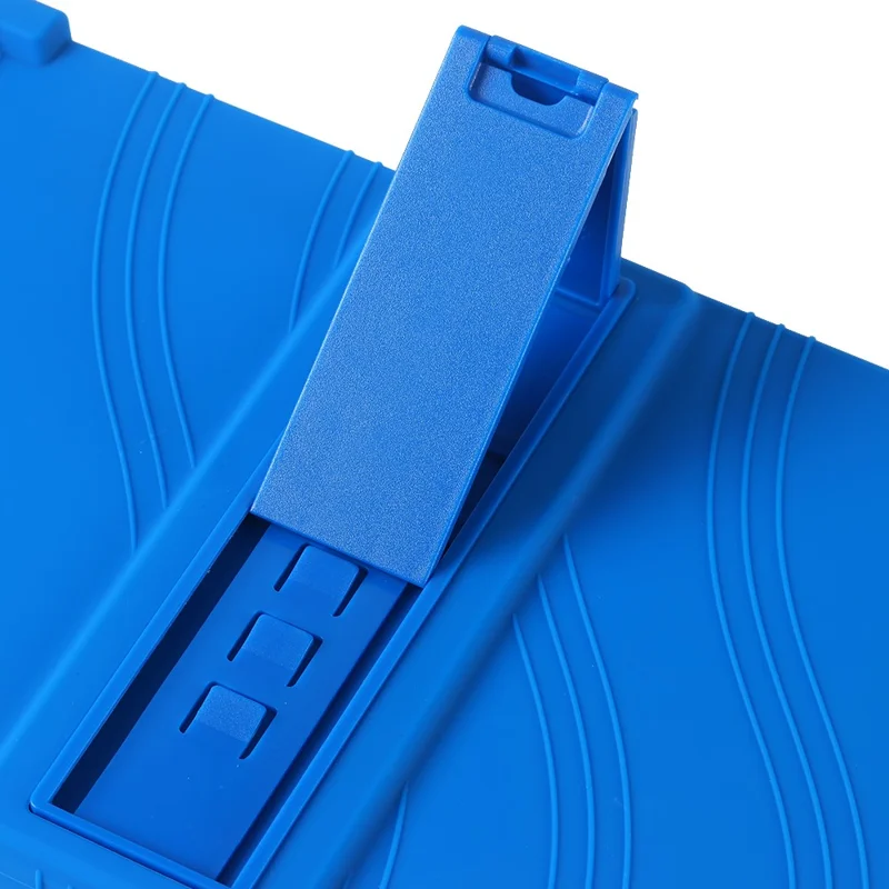 Für Teclast T40 Air / T40HD Tablet-Hülle Kickstand Silikon Schutzhülle - Dunkelblau